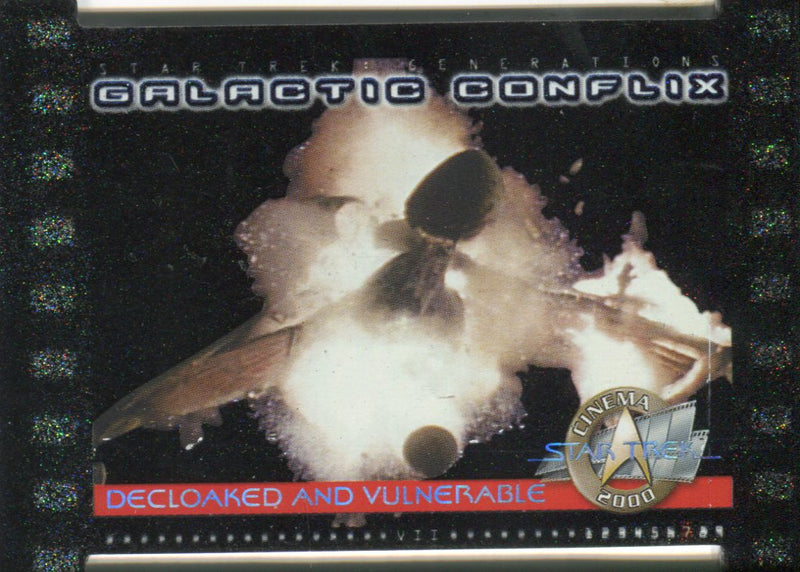 Star Trek Cinema 2000 Galactic Conflix Die Cut Chase Card GC7 #156/750   - TvMovieCards.com