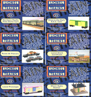 Lionel Legendary Trains Centennial Gold MetalTex Chase Card Set 6 Cards C1 thru   - TvMovieCards.com