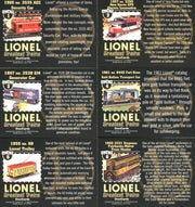 Lionel Greatest Trains Omnichrome Chase Card Set 6 Cards Omni 1 thru Omni 6   - TvMovieCards.com