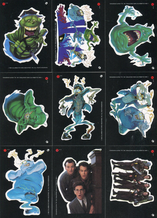 Ghostbusters II Movie Sticker Card Set 11 Sticker Cards Topps 1989   - TvMovieCards.com