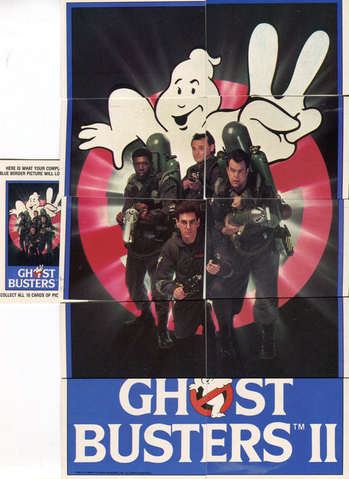 Ghostbusters II Movie Sticker Card Set 11 Sticker Cards Topps 1989   - TvMovieCards.com