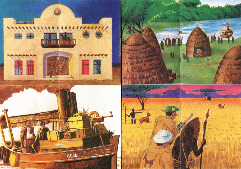 Young Indiana Jones Chronicles Hidden Treasures Fold Out Chase Card Set 8 Cards   - TvMovieCards.com