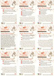 Marilyn Monroe Shaw Family Archive Behind The Scenes Chase Card Set MB1-MB9   - TvMovieCards.com