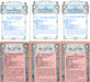 Masterpiece Collection Chromium Chase Card Set C1 thru C6 Comic images 1993   - TvMovieCards.com