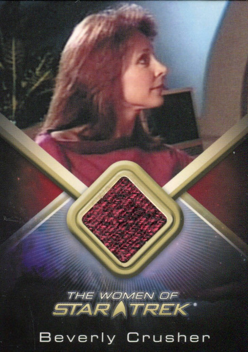 The Women of Star Trek WCC4 Gates McFadden as Beverly Crusher Costume Card   - TvMovieCards.com