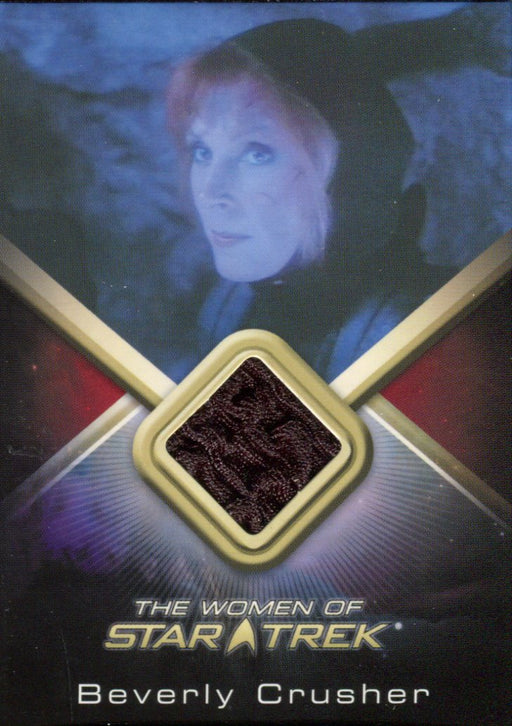 The Women of Star Trek WCC18 Gates McFadden as Beverly Crusher Costume Card   - TvMovieCards.com