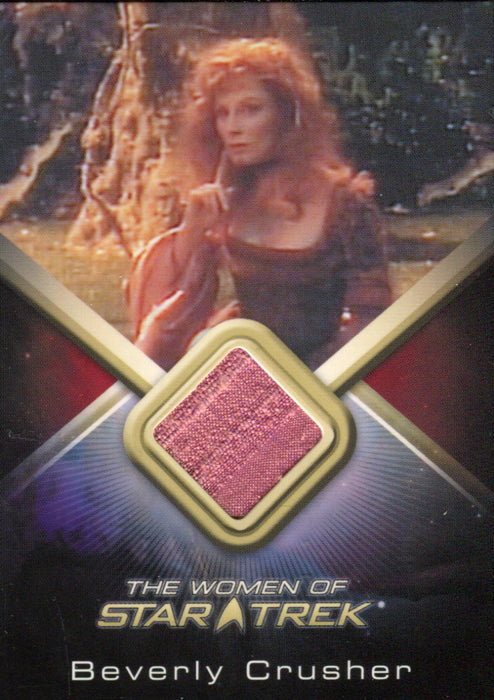 The Women of Star Trek WCC19 Gates McFadden as Beverly Crusher Costume Card   - TvMovieCards.com