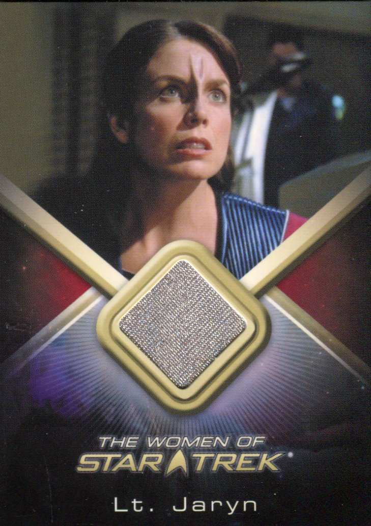The Women of Star Trek WCC26  Megan Gallagher as Lt. Jaryn Costume Card   - TvMovieCards.com