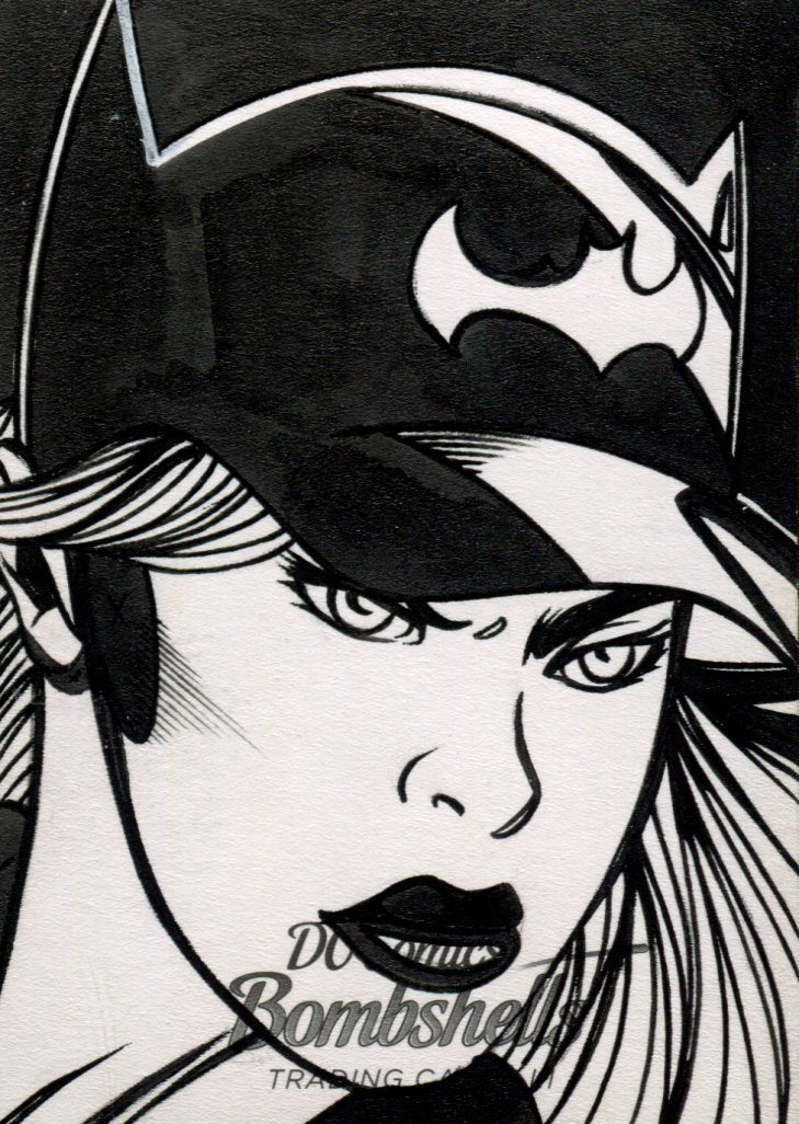 2019 DC Comics Bombshells III Artist Ulisses Gabriel Sketch Card Cryptozoic   - TvMovieCards.com