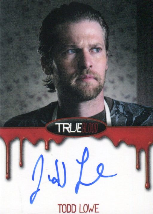 True Blood Premiere Edition Todd Lowe Autograph Card   - TvMovieCards.com