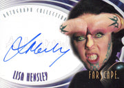 Farscape Through the Wormhole Lisa Hensley Autograph Card A57   - TvMovieCards.com