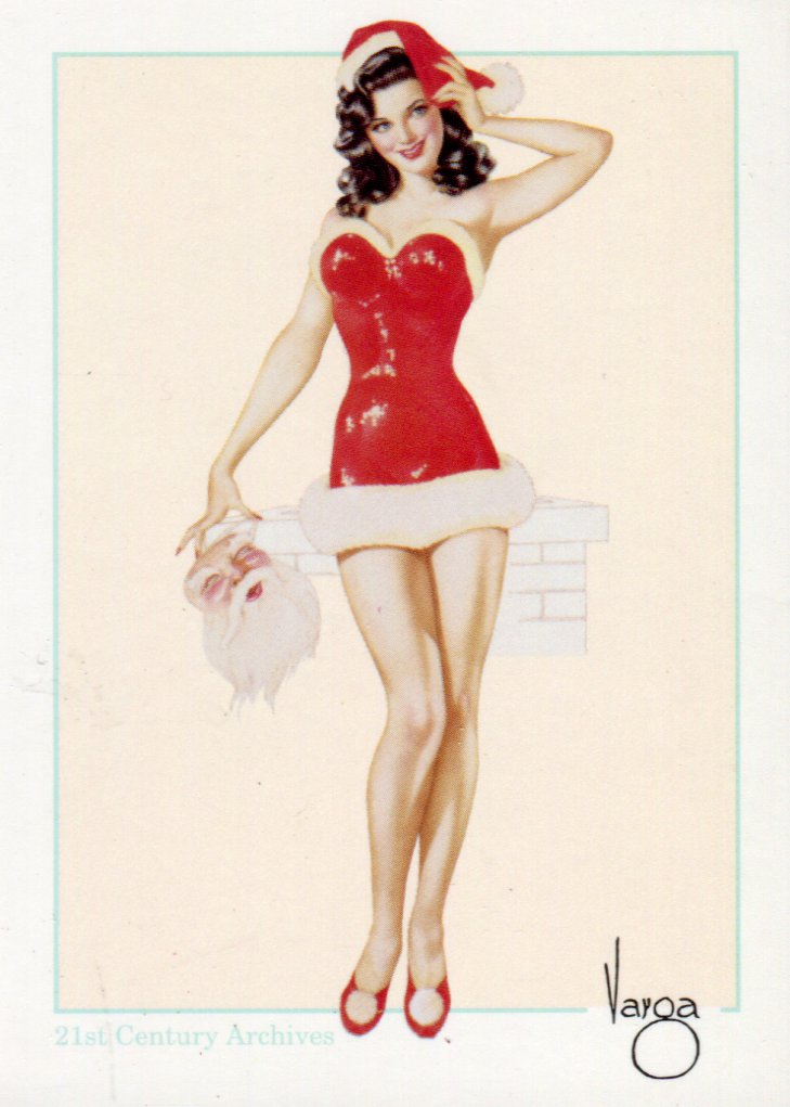 Pin-Ups Vargas Pin-Up Girls Series 2 Prototype Promo Card 1993   - TvMovieCards.com