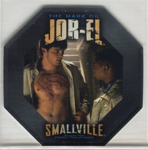 Smallville Season Two The Mark of Jor-El Case Topper Chase Card CL1   - TvMovieCards.com