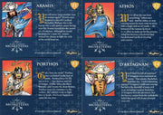 Three Musketeers Movie Foil Chase Card Set F1 thru F4 Skybox 1993   - TvMovieCards.com