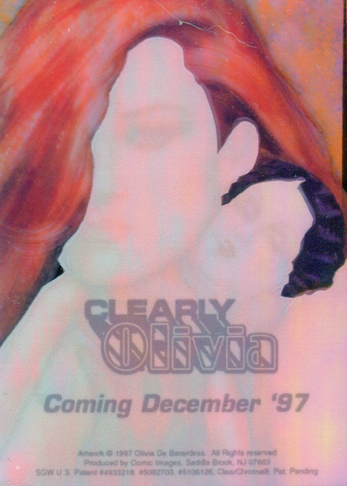 Olivia Clearly Olivia Promo Card Comic Images 1997   - TvMovieCards.com