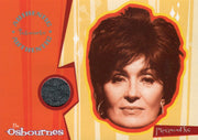Osbournes Sharon's Sweatshirt Pieceworks Costume Card PW2 Inkworks 2002   - TvMovieCards.com