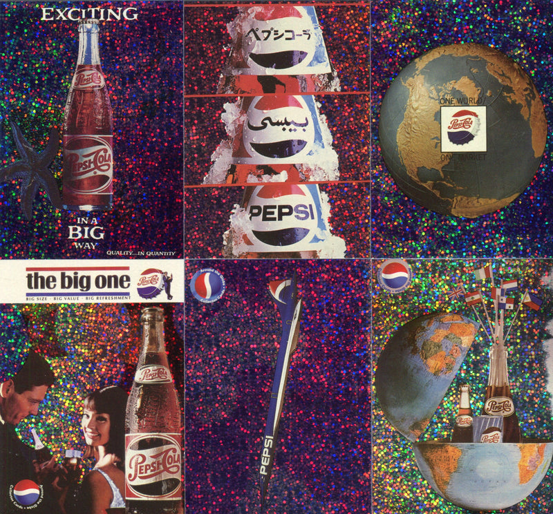 Pepsi Around the Globe Foil Chase Card Set F1 - F6  Dart Flipcards 2000   - TvMovieCards.com