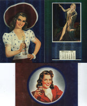 Pepsi Series 2 Two Glamour Girls Chase Card Set GG1 - GG3  Dart Flipcards 1995   - TvMovieCards.com
