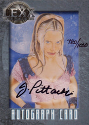 2002 Lexx Dynamic Forces A11 Jeff Pittarreli Autograph Card   - TvMovieCards.com