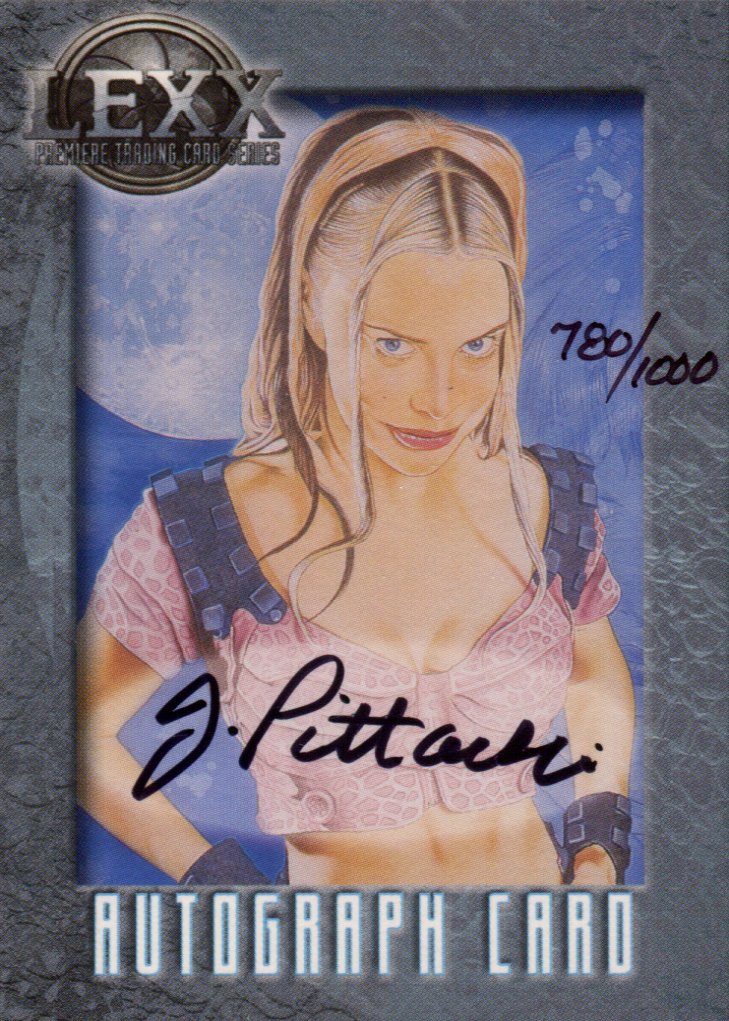 2002 Lexx Dynamic Forces A11 Jeff Pittarreli Autograph Card   - TvMovieCards.com