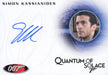 James Bond Heroes & Villains Simon Kassianides as Yusef Autograph Card A134   - TvMovieCards.com