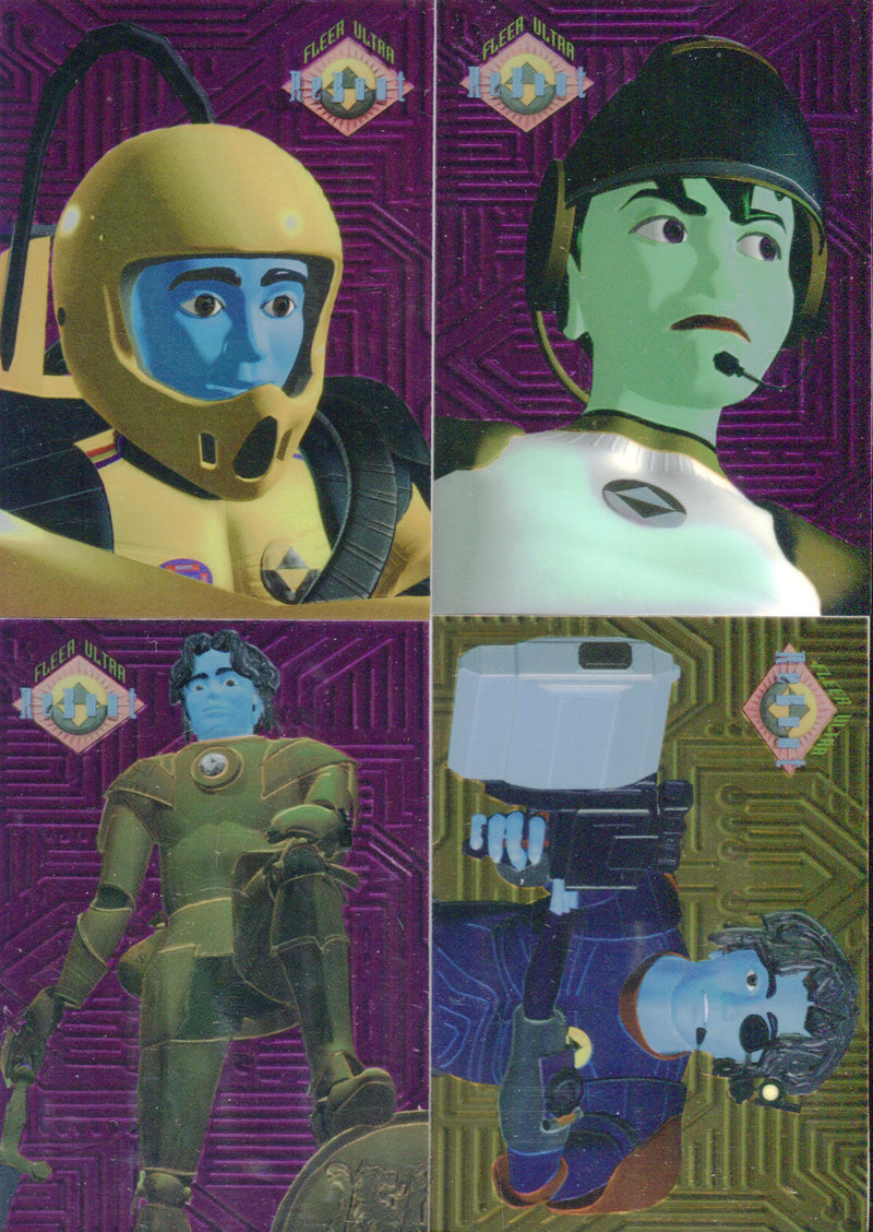Reboot 1995 Fleer Ultra Game Players Chromium Chase Card Set 10 Cards   - TvMovieCards.com