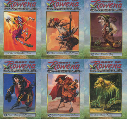 Rowena Best of Rowena Holochrome Chase Card Set 6 Cards   - TvMovieCards.com
