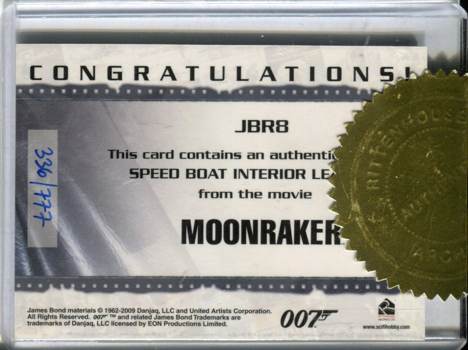 James Bond Heroes & Villains Case Topper Limited Relic Prop Card JBR8 #336/777   - TvMovieCards.com