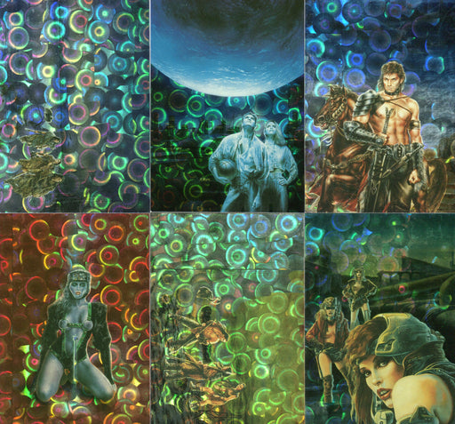 Royo 2 Forbidden Universe Prism Chase Card Set P1 -P6 Comic Images 1994   - TvMovieCards.com