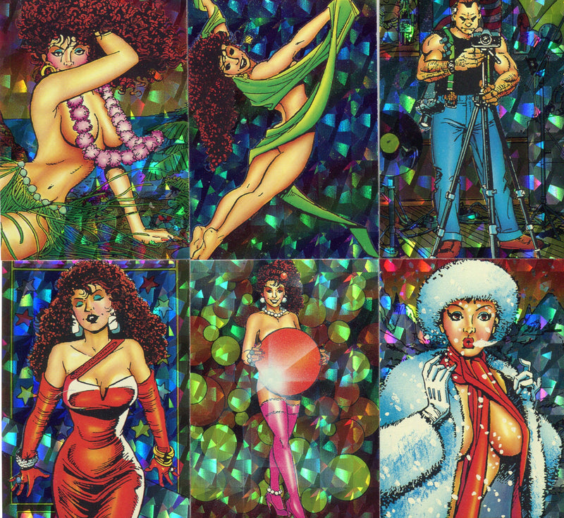 Sachs and Violens Prism Chase Card Set Comic Images 1992   - TvMovieCards.com
