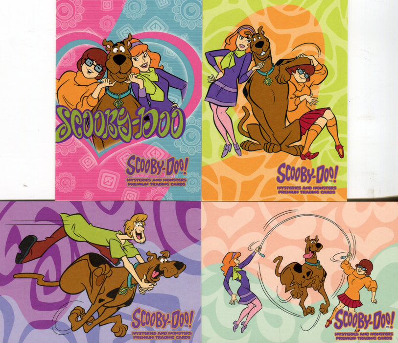 Scooby Doo Mysteries & Monsters Box Loader Chase Card Set BL1 thru BL4   - TvMovieCards.com