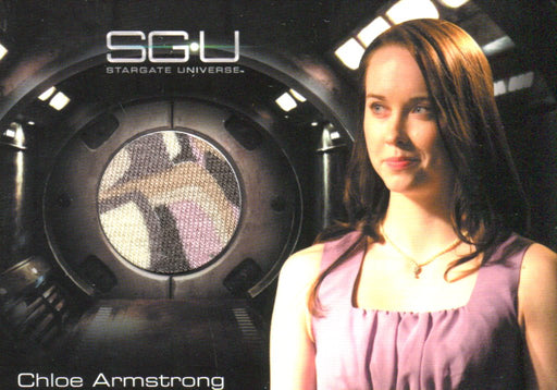 Stargate Universe SGU Elyse Levesque as Chloe Armstrong Costume Card R7   - TvMovieCards.com