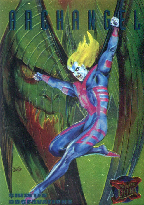 Marvel X-Men 1995 Fleer Ultra Sinister Observations Chromium Chase Card 1/10   - TvMovieCards.com