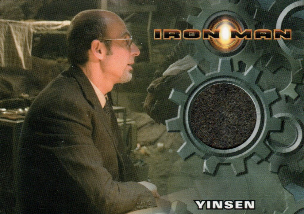 2008 Iron Man Movie Shaun Toub as Yinsen (Blazer) Costume Trading Card   - TvMovieCards.com