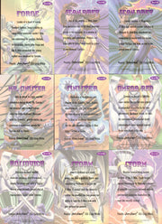 1995 Fleer Ultra X-Men All Chromium Alternate X Embossed Chase Card Set (20) - TvMovieCards.com