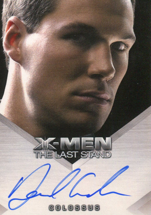 X-Men The Last Stand Autograph Card Daniel Cudmore as Colossus   - TvMovieCards.com