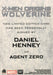 X-Men Origins: Wolverine Autograph Card Daniel Henney as Agent Zero   - TvMovieCards.com