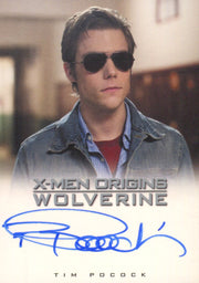 X-Men Origins: Wolverine Autograph Card Tim Pocock as Scott   - TvMovieCards.com