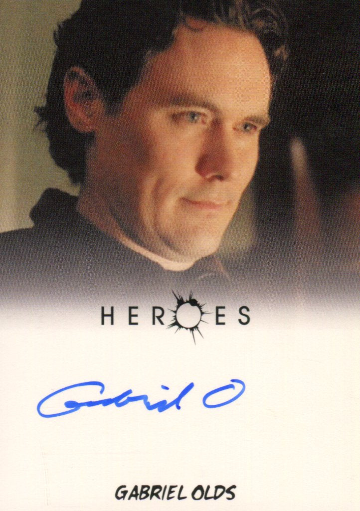 Heroes Archives Gabriel Olds as Agent Taub Sylar Autograph Card   - TvMovieCards.com