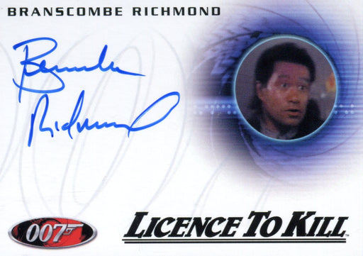 James Bond Archives 2014 Edition Branscombe Richmond Autograph Card A236   - TvMovieCards.com
