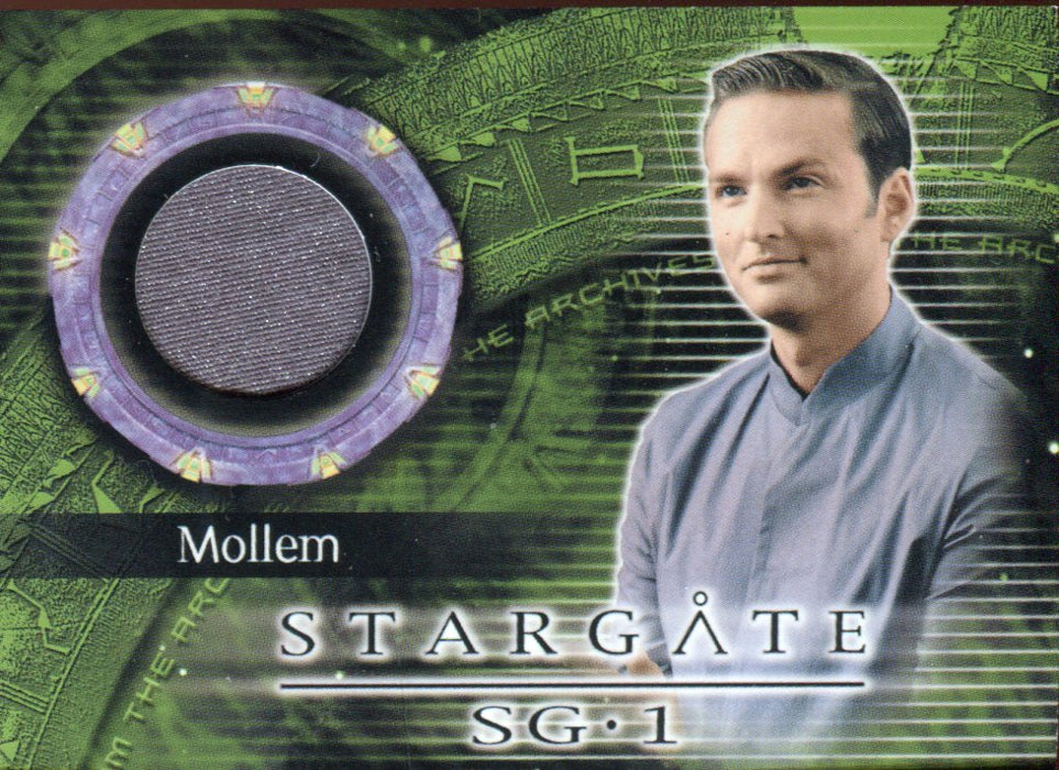 Stargate SG-1 Season Four Mollem Costume Card C10   - TvMovieCards.com