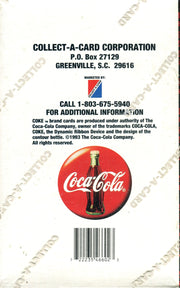 Coca Cola Coke Series One Card Box 36 Packs Collect-a-Card 1993   - TvMovieCards.com