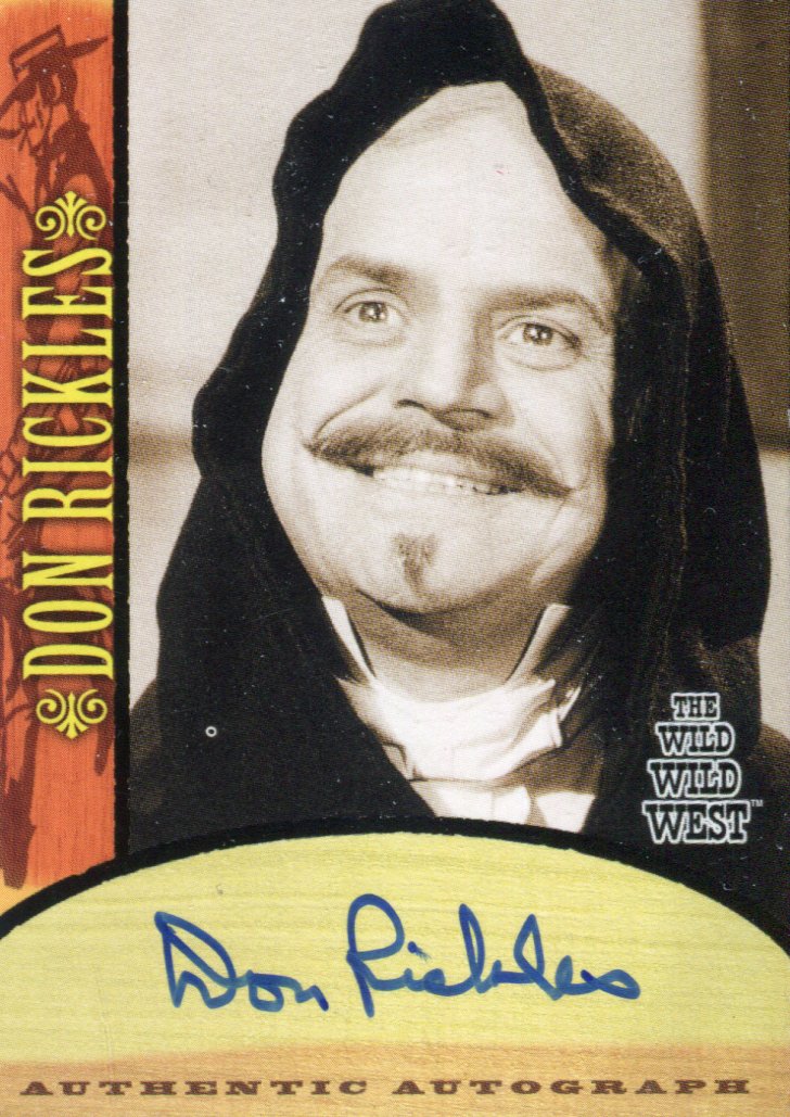 Wild Wild West Season 1 Don Rickles Autograph Card A14   - TvMovieCards.com