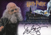 Harry Potter and the Sorcerer's Stone Warwick Davis Professor Autograph Card   - TvMovieCards.com