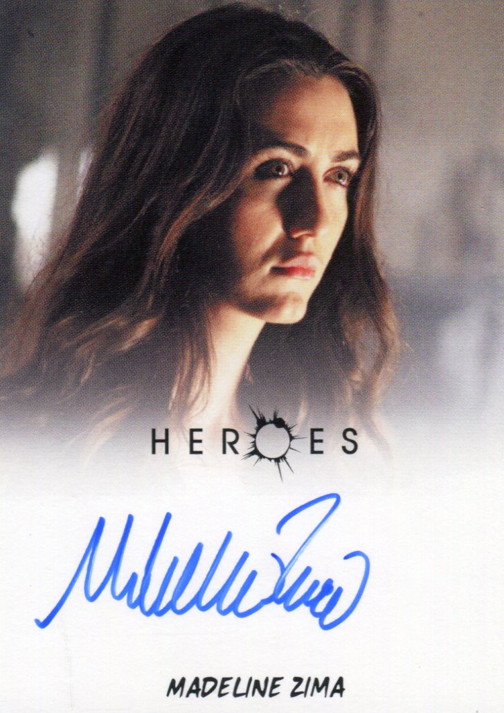 Heroes Archives Madeline Zima As Gretchen Berg Autograph Card heroes-archives-madeline-zima-as-gretchen-berg-autograph-card