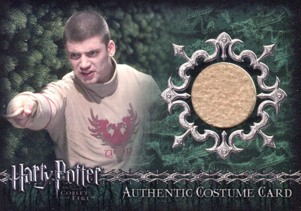 Harry Potter and the Goblet of Fire Viktor Krum Costume Card HP C5 #238/400   - TvMovieCards.com