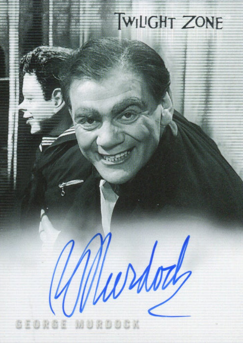 Twilight Zone 3 Shadows and Substance George Murdock Autograph Card A-52 A52   - TvMovieCards.com