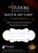 Tudors Seasons I, II and III Artists Jason Potratz & Jack Hai Autograph Sketch Card #3   - TvMovieCards.com