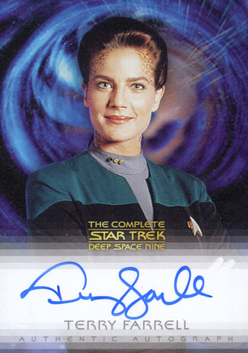 Star Trek Complete Deep Space Nine DS9 Terry Farrell A13 Autograph Card   - TvMovieCards.com