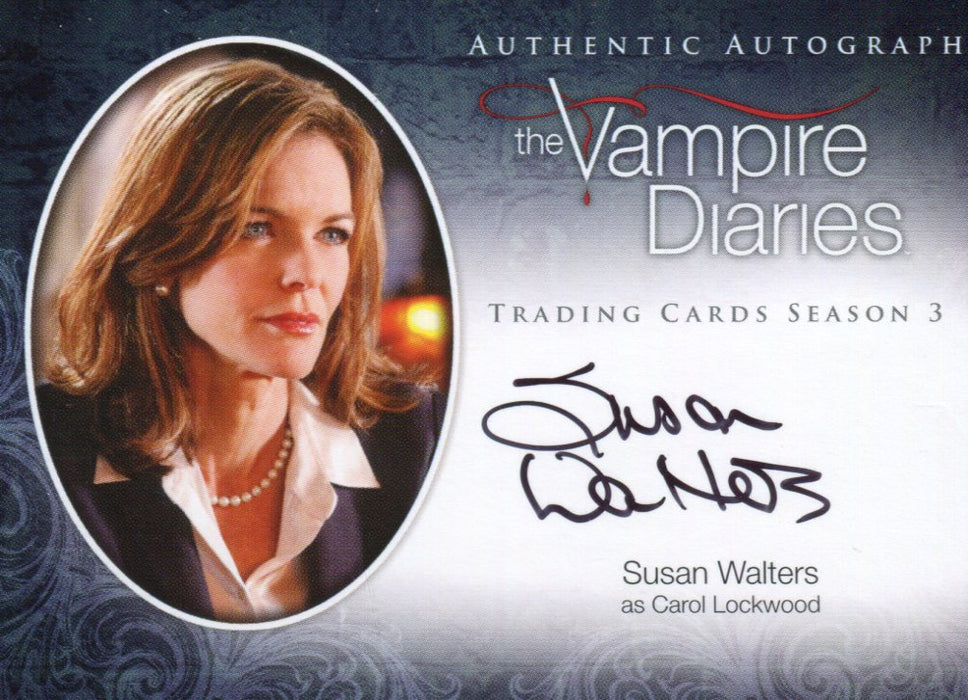 Vampire Diaries Season Three Susan Walters as Carol Lockwood Autograph Card A15   - TvMovieCards.com